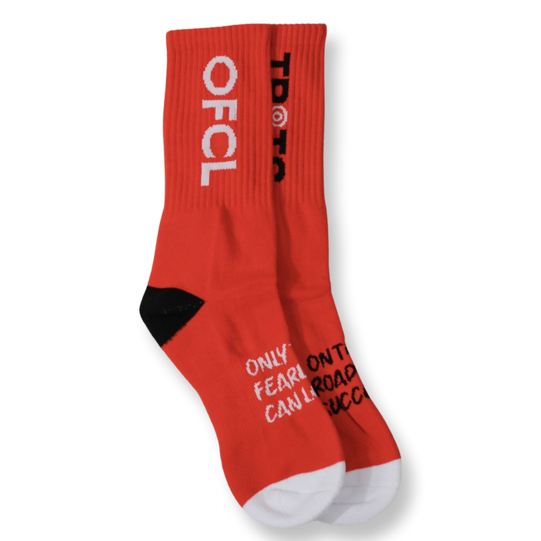 Ofcl Tr8ts Colored logo socks (Pick Six)